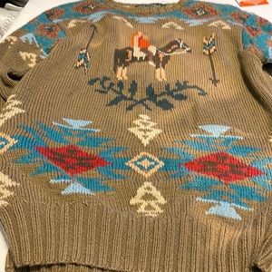 Polo Country Ralph Lauren 100% cotton hand knitted